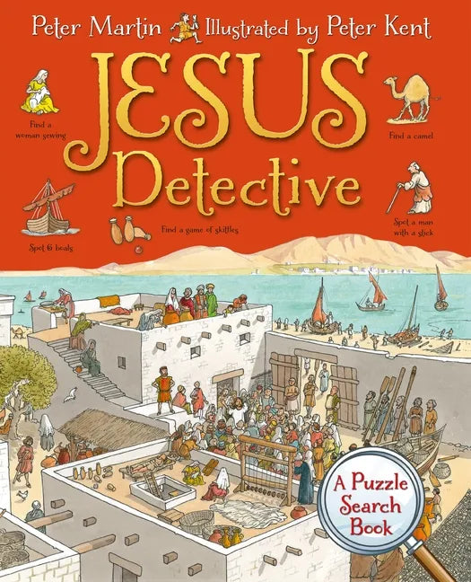 Jesus Detective: A Puzzle Search Book - Paperback