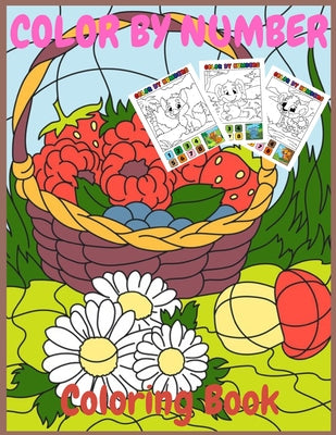 Color by number coloring book: 50 Unique Color By Number Design for drawing and coloring Stress Relieving Designs for kids Relaxation Creative haven - Paperback