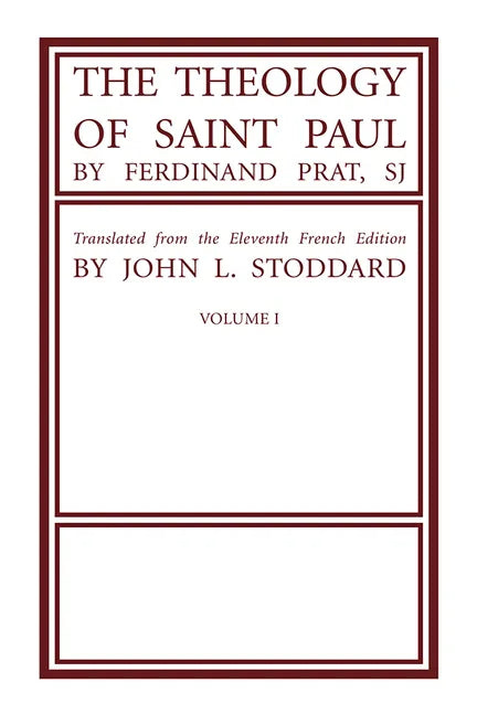 The Theology of Saint Paul, Volume 1 - Hardcover