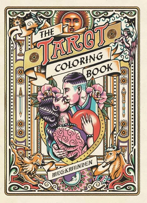 Tarot Coloring Book: A Personal Growth Coloring Journey - Paperback