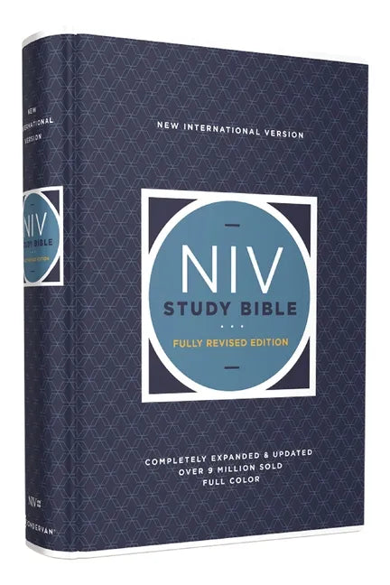 NIV Study Bible, Fully Revised Edition, Hardcover, Red Letter, Comfort Print - Hardcover