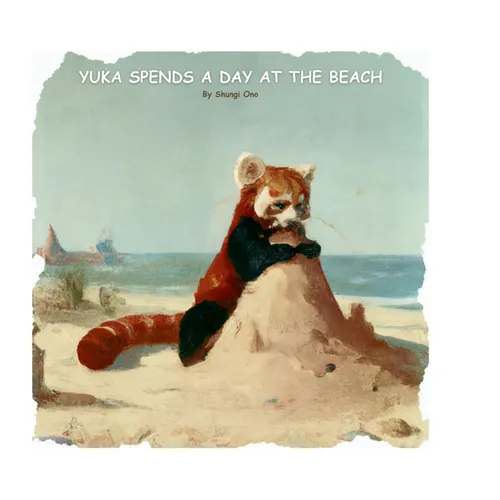 Yuka spends a day at the beach - Hardcover