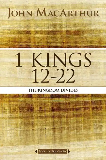 1 Kings 12 to 22: The Kingdom Divides - Paperback