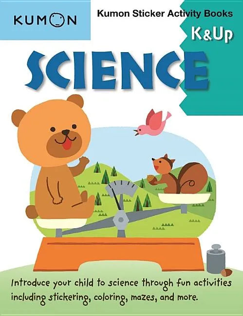 Kumon Sticker Activity Books: Science K & Up - Paperback