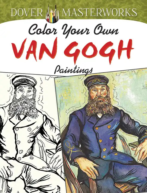 Color Your Own Van Gogh Paintings - Paperback