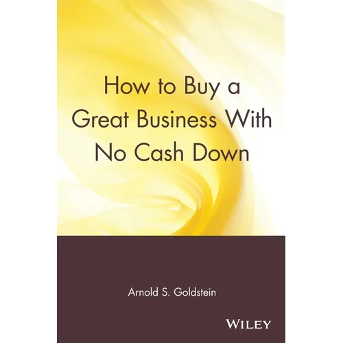 How to Buy a Great Business with No Cash Down - Paperback