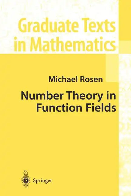 Number Theory in Function Fields - Paperback