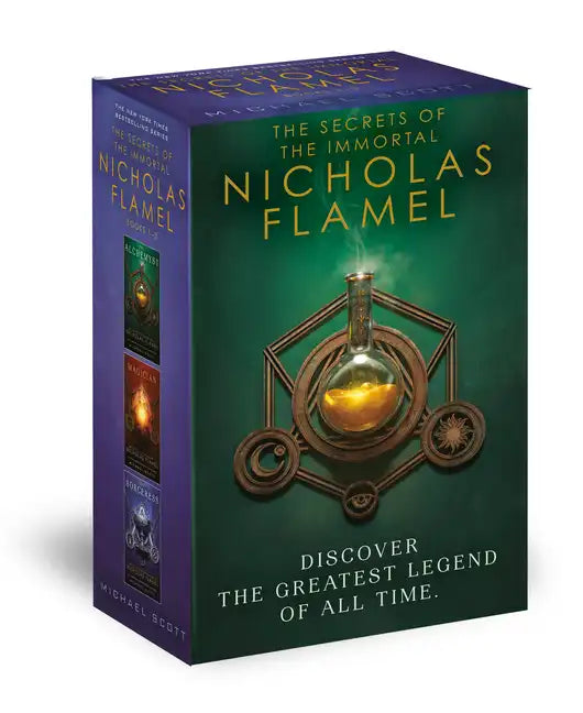 The Secrets of the Immortal Nicholas Flamel Boxed Set (3-Book) - Paperback
