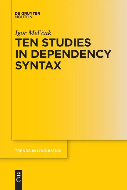 Ten Studies in Dependency Syntax - Paperback