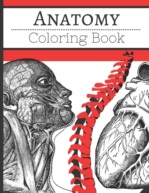 human anatomy coloring book: Anatomy Coloring book for Kids and adults Human Body Parts - Paperback