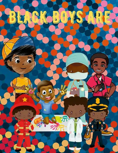 Black Boys Are...Coloring Book - Paperback