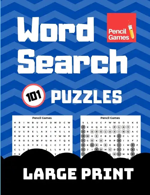 Word Search: 101 Large Print Puzzles, For Adults - Paperback