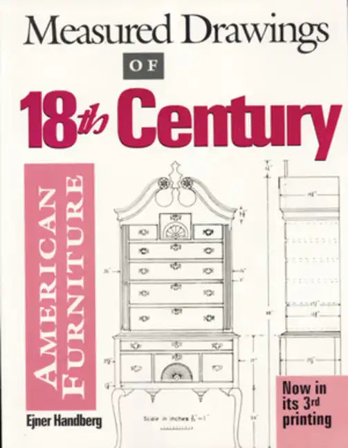 Measured Drawings of 18th Century American Furniture - Paperback
