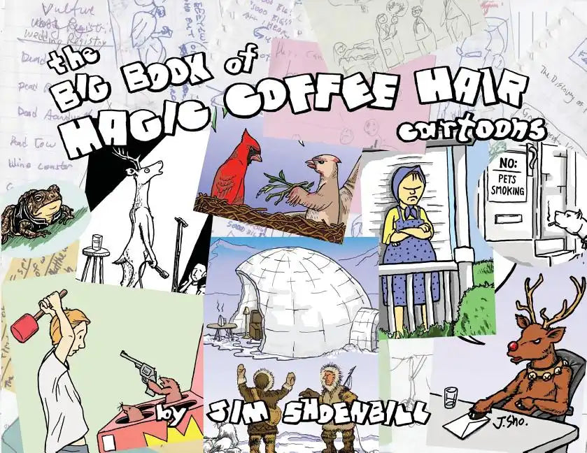 The Big Book of Magic Coffee Hair Cartoons - Paperback