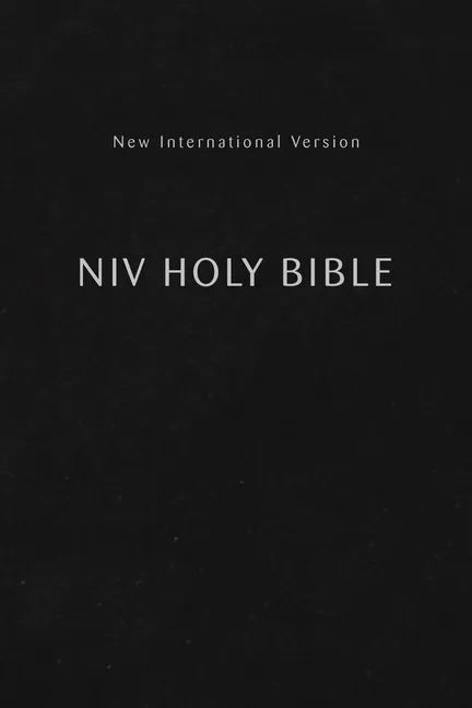 Niv, Holy Bible, Compact, Paperback, Black, Comfort Print - Paperback