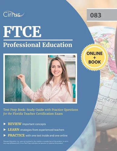 FTCE Professional Education Test Prep Book: Study Guide with Practice Questions for the Florida Teacher Certification Exam - Paperback