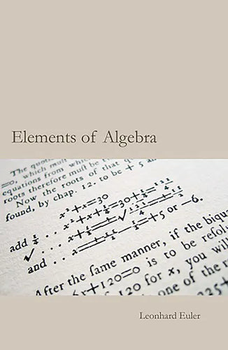 Euler's Elements of Algebra - Paperback