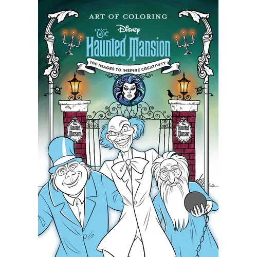 Art of Coloring: The Haunted Mansion - Paperback