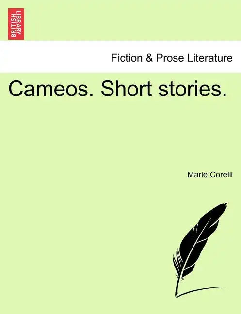Cameos. Short Stories. - Paperback