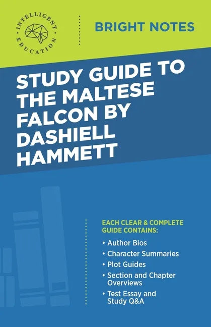 Study Guide to The Maltese Falcon by Dashiell Hammett - Paperback