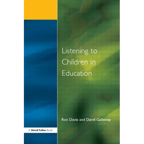 Listening to Children in Educ - Paperback