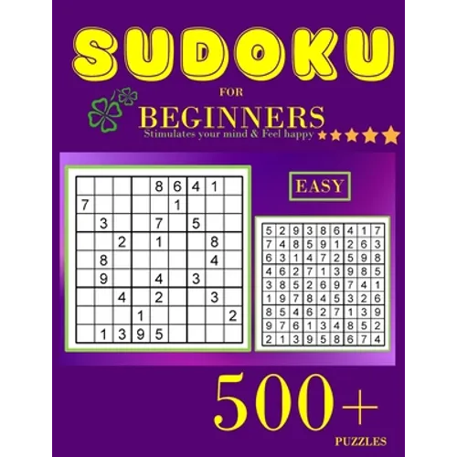 Sudoku for beginners: Easy Sudoku Puzzles with Solutions for Beginners - Paperback
