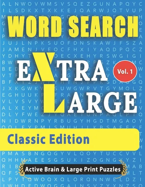 Word Search Extra Large - Classic Edition - Paperback