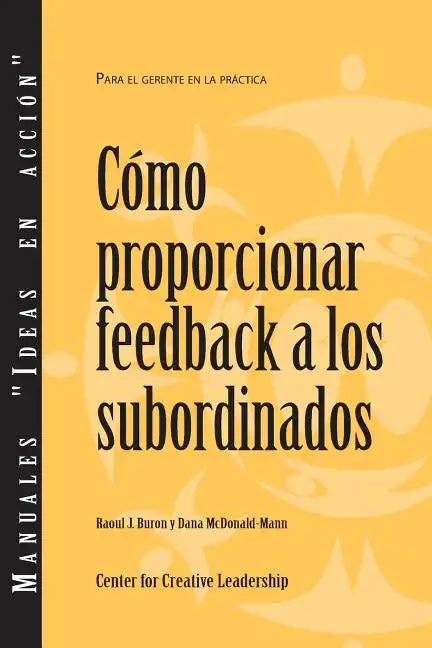 Giving Feedback to Subordinates (Spanish for Latin America) - Paperback