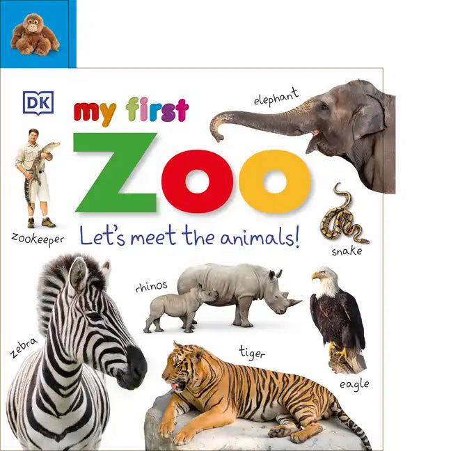 My First Zoo: Let's Meet the Animals! - Board Book