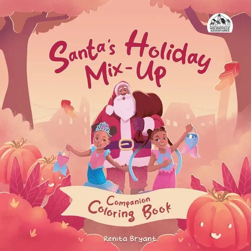 Santa's Holiday Mix-Up Coloring Book - Paperback