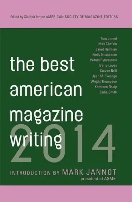 The Best American Magazine Writing 2014 - Paperback