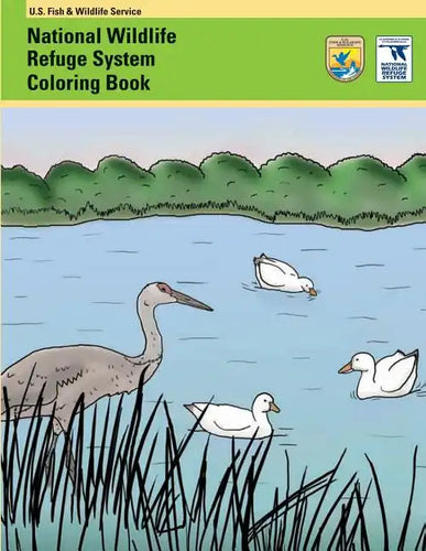 National Wildlife Refuge System Coloring Book - Paperback
