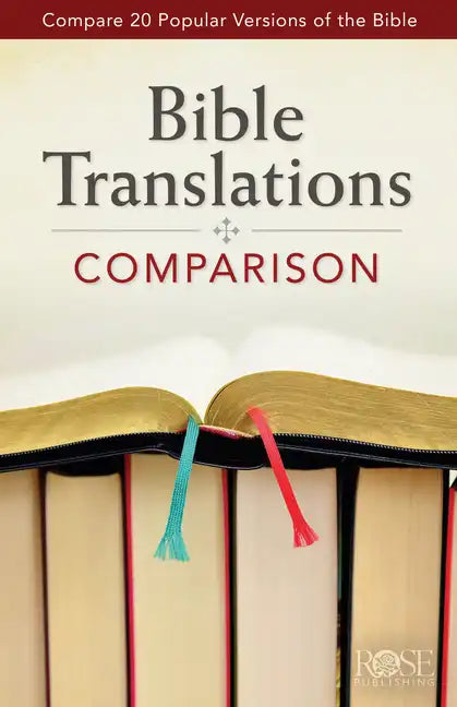 Bible Translations Comparison: Compare 20 Popular Versions of the Bible - Paperback