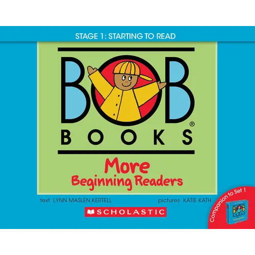 Bob Books - More Beginning Readers Hardcover Bind-Up Phonics, Ages 4 and Up, Kindergarten (Stage 1: Starting to Read) - Hardcover