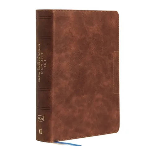 Nkjv, Lucado Encouraging Word Bible, Brown, Leathersoft, Comfort Print: Holy Bible, New King James Version - Imitation Leather