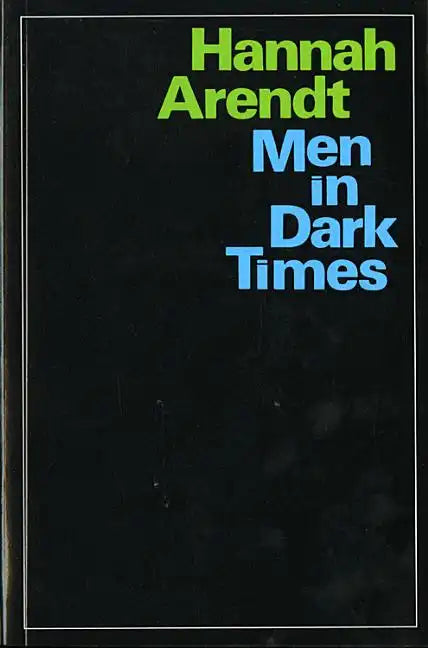 Men in Dark Times - Paperback