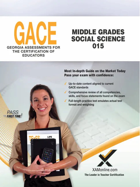 Gace Middle Grades Social Science 015 - Paperback