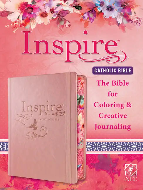 Inspire Catholic Bible NLT: The Bible for Coloring & Creative Journaling - Hardcover