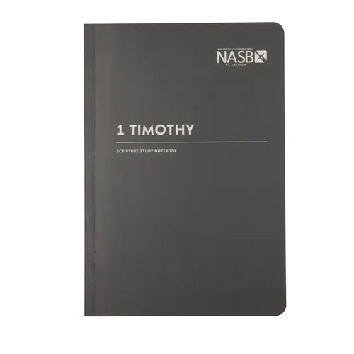 NASB Scripture Study Notebook: 1 Timothy: NASB - Paperback