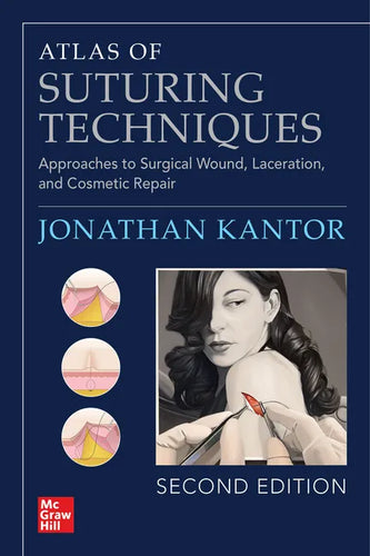 Atlas of Suturing Techniques: Approaches to Surgical Wound, Laceration, and Cosmetic Repair, Second Edition - Paperback