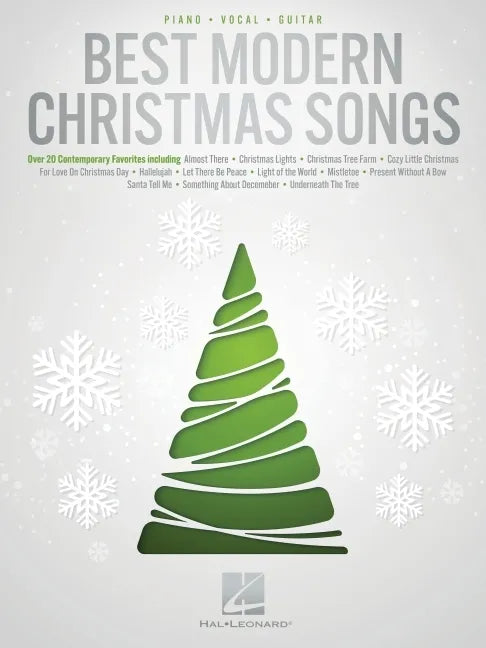 Best Modern Christmas Songs - Over 20 Contemporary Favorites Arranged for Piano/Vocal/Guitar - Paperback