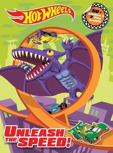 Hot Wheels: Unleash the Speed!: Panorama Sticker Book - Paperback