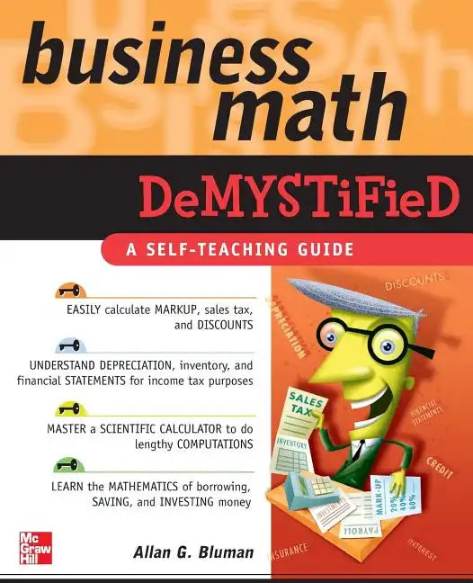 Business Math Demystified - Paperback