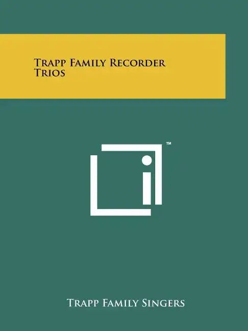 Trapp Family Recorder Trios - Paperback