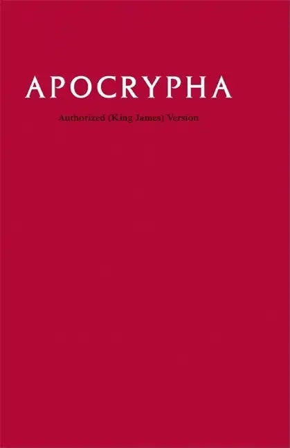 Apocrypha-KJV - Hardcover