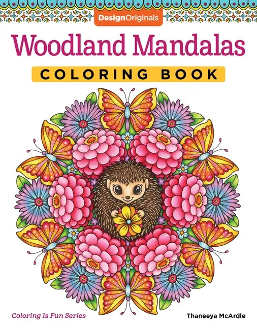 Woodland Mandalas Coloring Book - Paperback
