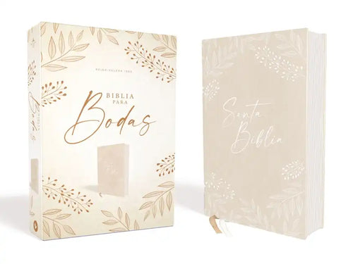 Rvr60, Santa Biblia Para Bodas, Tapa Dura/Tela, Caja de Regalo, Palabras de Jesús En Rojo, Comfort Print - Hardcover