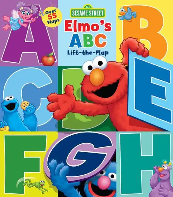 Sesame Street: Elmo's ABC Lift-The-Flap - Board Book