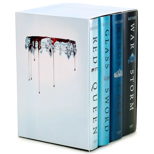 Red Queen 4-Book Hardcover Box Set: Books 1-4 - Boxed Set