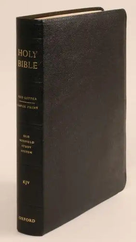 Old Scofield Study Bible: Large Print - Leather